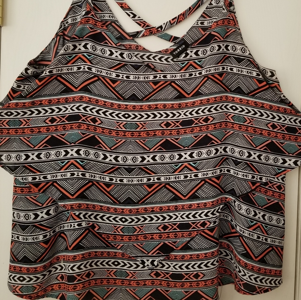 Torrid handkerchief style tank (size 2)